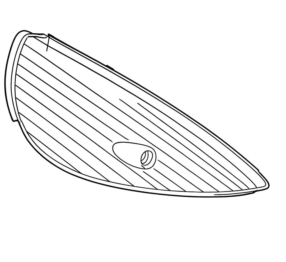 Cabochon de Clignotant Arrière Gauche